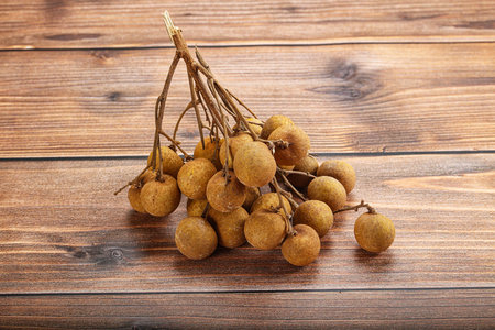 Ripe sweet tropical exotic Longan fruit