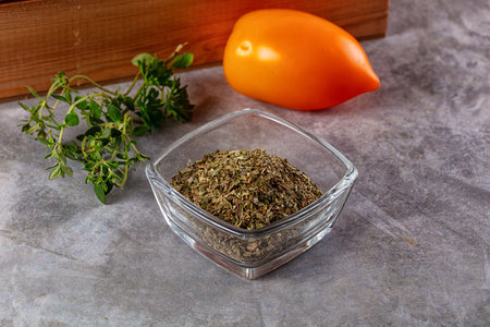 Dry Provance herbs mix seasoning for culinary