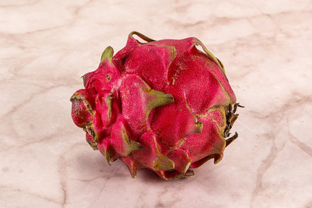 Ripe sweet fresh exotic dragon fruitの写真素材