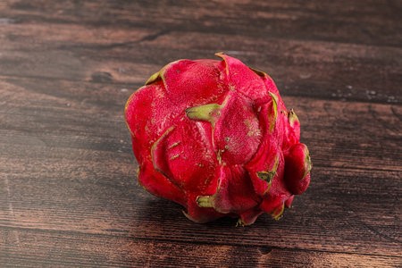 Ripe sweet fresh exotic dragon fruitの写真素材