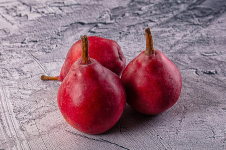 Sweet fresh ripe juicy Red Pear