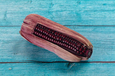 Organic natural Black ripe sweet corn