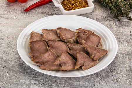 Gourmet Sliced boiled pork tongue snack