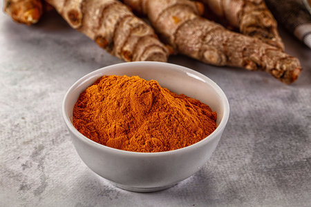 Indian tumeric cumin dry powder seasoning