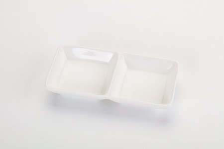 Empty dishware isolated