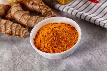 Indian tumeric cumin dry powder seasoning