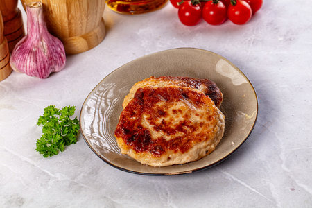 Gourmet Fried salmon minced fish cutlet
