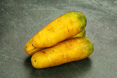 Yellow Carrot for cookingの写真素材
