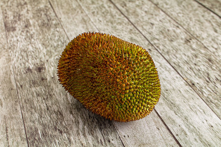 Whole tropical exotic ripe sweet jackfruit