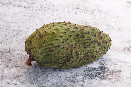 Ripe green sweet juicy soursop fruit