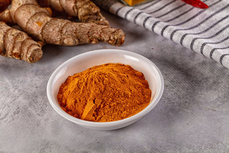 Indian tumeric cumin dry powder seasoning