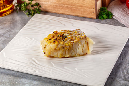 Steamed fish fillet with spices