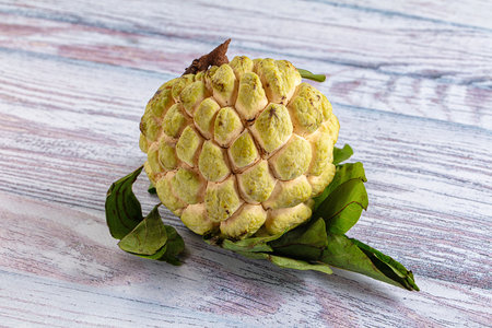 Tropical exotic fruit - green custard apple