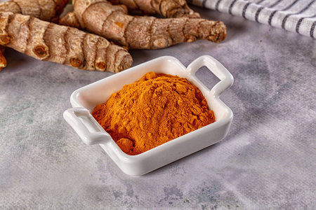 Indian tumeric cumin dry powder seasoning