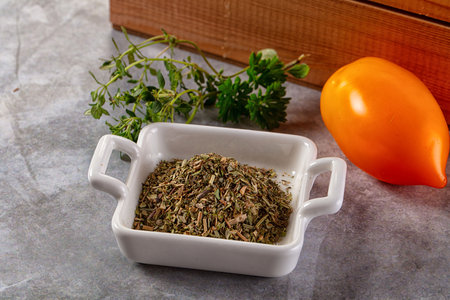 Dry Provance herbs mix seasoning for culinary