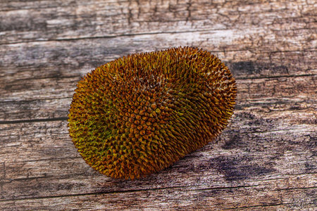 Whole tropical exotic ripe sweet jackfruit
