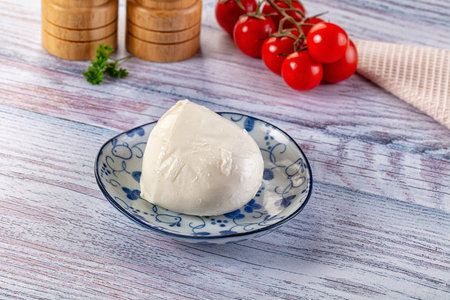 Italian white Mozarella buffalo cheese ball