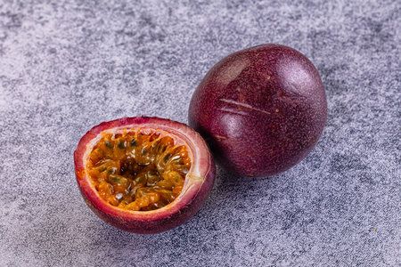 Sweet juicy tropical exotic passion fruit - maracuya