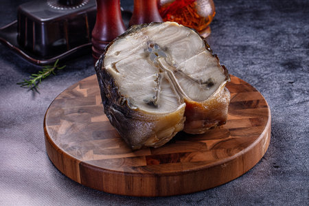 Luxury Gourmet Smoked sturgeon fish fillet
