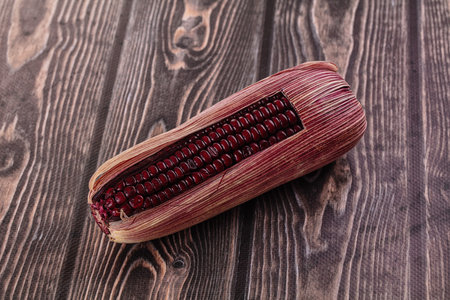 Organic natural Black ripe sweet corn