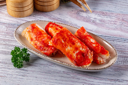 Natural wild crab meat leg snack