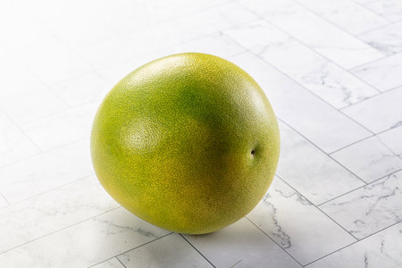 Sweet juicy green tropical Oroblanco citrus