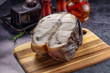 Luxury Gourmet Smoked sturgeon fish fillet