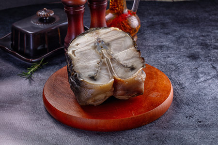 Luxury Gourmet Smoked sturgeon fish fillet