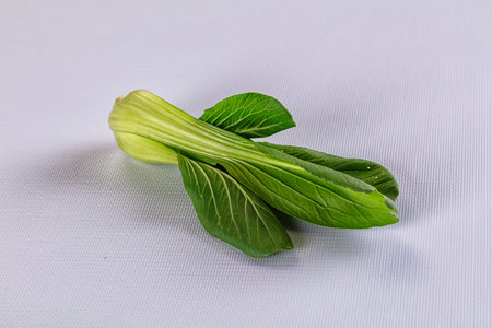Asian cabbage green fresh bok choy for cooking