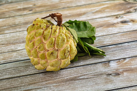 Tropical exotic fruit - green custard apple
