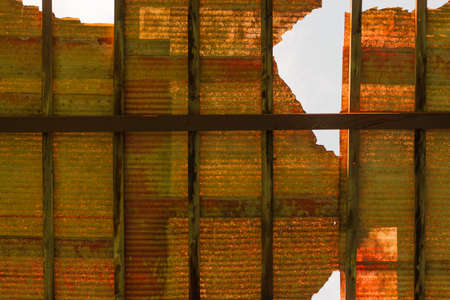 leaky ceilingの写真素材