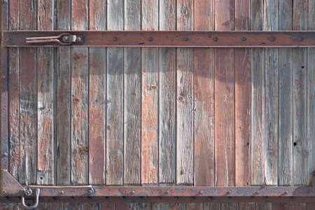 elements of the old railway carriage in the sunの写真素材