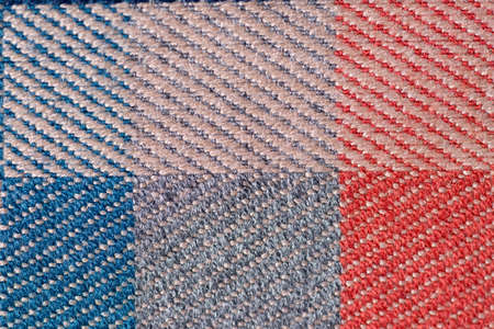 texture background relief from clothing fabric closeupの写真素材