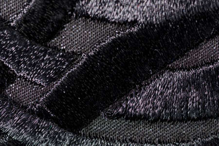 texture background relief from clothing fabric closeup