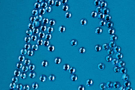 the background of a large number of crystals closeupの写真素材