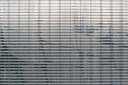 texture transparent plastic surface with dark stripes