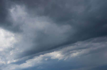 bright blue clouds in the daytime sky