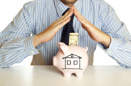 Financial crisis  Business concept の写真素材