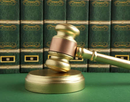 Golden Gavel の写真素材