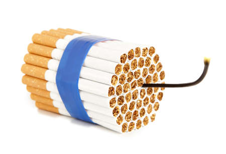 cigarette bomb の写真素材