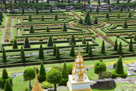 PATTAYA, THAILAND - NOVEMBER 11: Nong Nooch Tropical Garden in Pattaya on november 11, 2012 in Thailandのeditorial素材