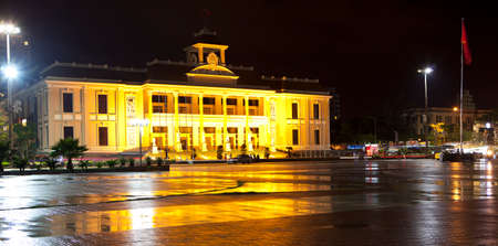 NHA TRANG, VIETNAM - NOVEMBER 21, 2015: View over Nha Trang city.のeditorial素材
