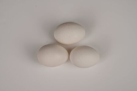 Chicken egg on white background. Not isolate. Playing Cards full deck and back white background mockupの写真素材