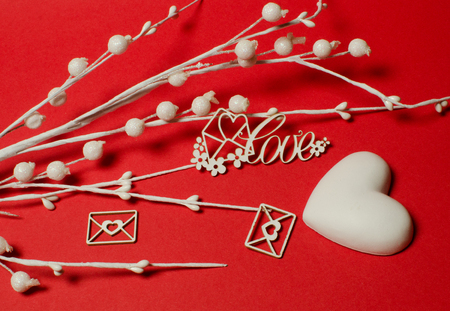 picture for the day of all loversの写真素材