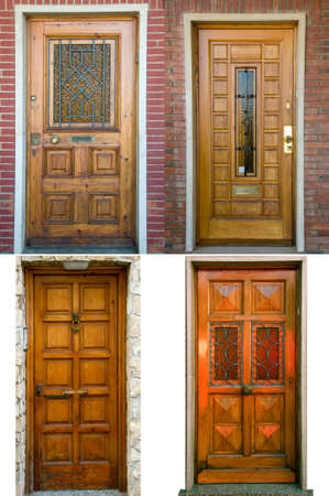 Collection of old doors.の写真素材