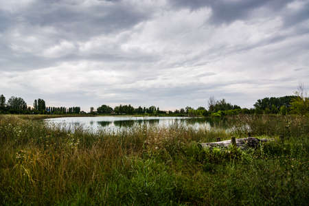 Little lakeの写真素材