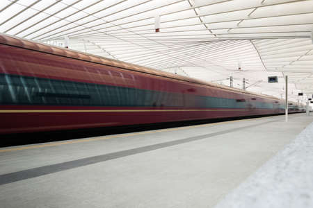High speed train の写真素材