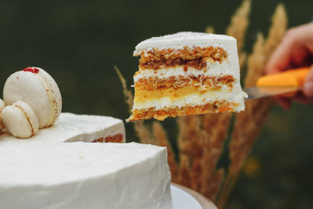 The Sweet Slice On The Parkの写真素材