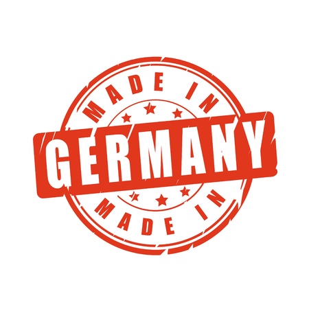 Made in Germany vector illustration stampのイラスト素材