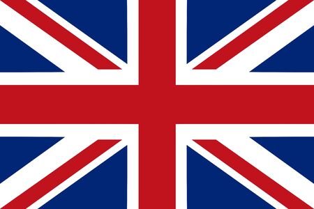 Flag of United Kingdom - vectorのイラスト素材